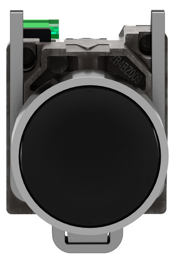 Drucktaster 1f sw rnd Ø22,5mm 1S IP30 fl Tastend