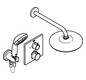 GROHE UP-Duschsystem Grohtherm mit UP-Thermostat, chrom