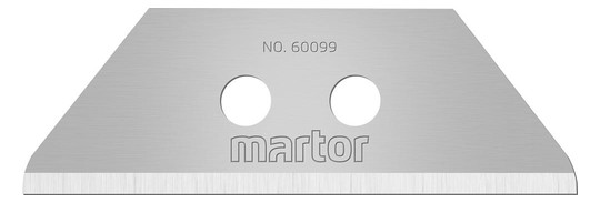 martor-Trapezklingen 55,5x19x0,63mm, abgerundet - 10...