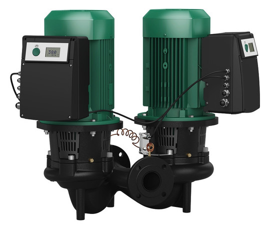 Wilo Trockenläufer-Energiesparpumpe CronoTwin DL-E 40/170-5,5/2-R1, 5,5 kW, ohne Differenzdruckgeber