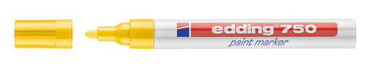edding-Lackmarker 750, gelb - 2-4mm