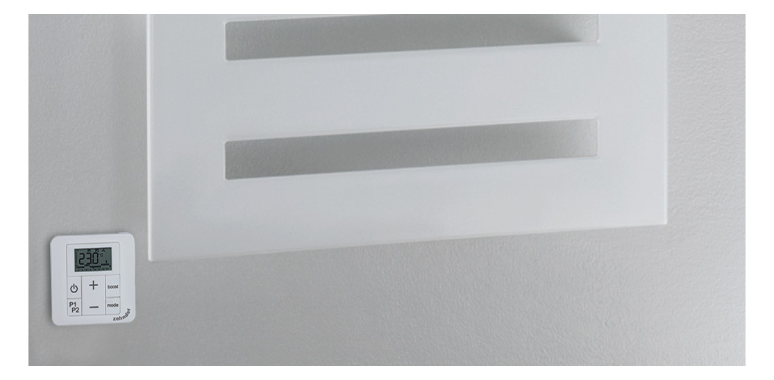 Zehnder Design-Elektroheizkörper Metropolitan Bar MEPE-180-040/GD, 1750 x 400 mm, weiß Quartz Zehnder Design-Elektroheizkörper Metropolitan Bar MEPE-180-040/GD, 1750 x 400 mm, weiß Quartz