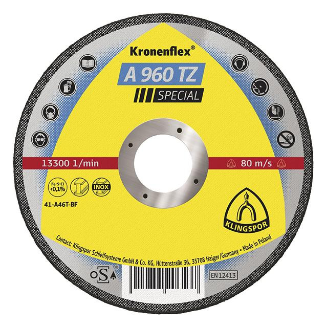 Bild Trennscheibe A960TZ 115x1,0mm gerade 25 St. in Kunststoff-Box KLINGSPOR-0