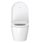 Duravit Wand-Tiefspül-WC Set Me by Starck mit WC-Sitz, Rimless, weiß