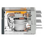 Schaltrelais 24V/AC 4W IP40 21x27x46mm Steckanschl