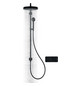 hansgrohe Fertigmontageset Axor One UP-Thermostatmodul, 3 Verbraucher, mattschwarz