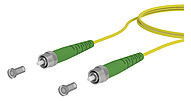 LWL-Patchkabel FC APC SM OS2 0,5m ge