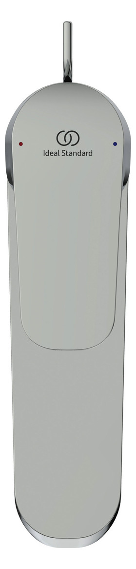 Ideal-Standard Waschtisch-Einhebelmischer CeraFlex chrom, verlängerter Sockel, mit Ablaufgarnitur, Ausladung 140mm Ideal-Standard Waschtisch-Einhebelmischer CeraFlex chrom, verlängerter Sockel, mit Ablaufgarnitur, Ausladung 140mm