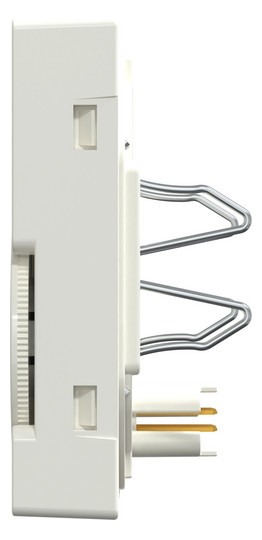 Raumtemperaturregler UP Zigbee polws glz Bedienelement Mit Vor-Ort Bedienung