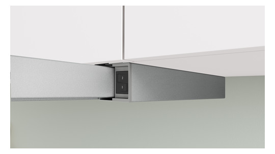 Dunstabzugshaube Flschirm 600mm si B LED 67dB 389cbm/h Ø120-150mm 3st Abl/Uml