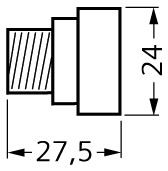 D0-Schraubkappe D02 Kst