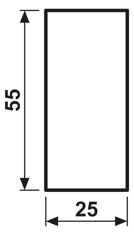 Abdeckung Schalter AS/A br glz f.Bussystem Abdeckung Schalter AS/A br glz f.Bussystem