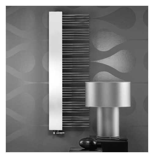 Zehnder Design-Heizkörper Yucca Mirror YM-180-60, 1766 x 600 mm, Inox Look