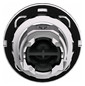 Drucktaster Front 1f sw Ø30,5mm rnd IP66 Tastend