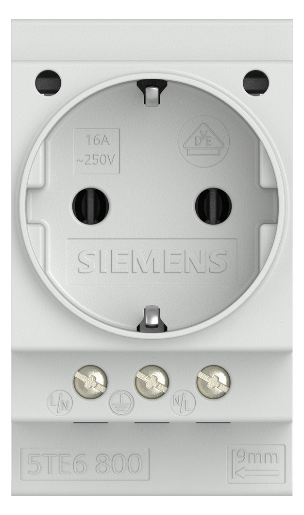 Steckdose REG 230V/AC 16A 2,5TE 58mm IP20 Steckdose REG 230V/AC 16A 2,5TE 58mm IP20