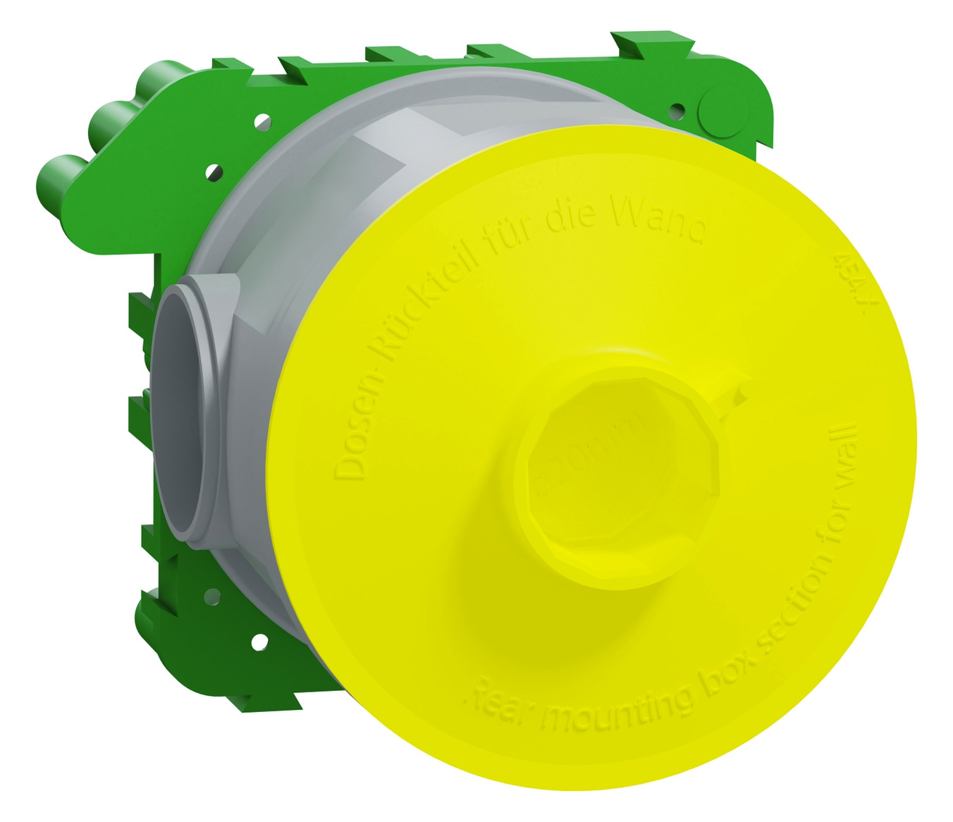Verbindungsdose Beton Ø70x75mm Kst IP3X 71x71x75mm Ger/VerbDose/kast rnd