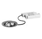 LED-Einbaustrahler 6W 3000K 630lm Konv chr glz 1LED Alu IP20 RF:hochglänzend