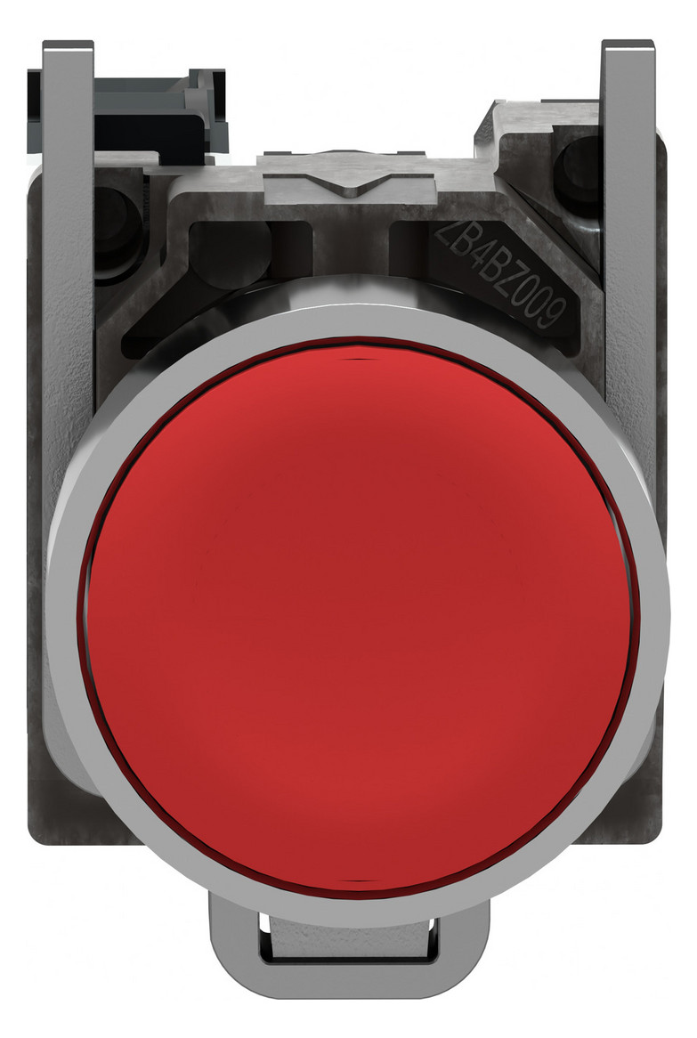 Drucktaster 1f rt rnd Ø22,5mm 1Ö IP66 fl Tastend