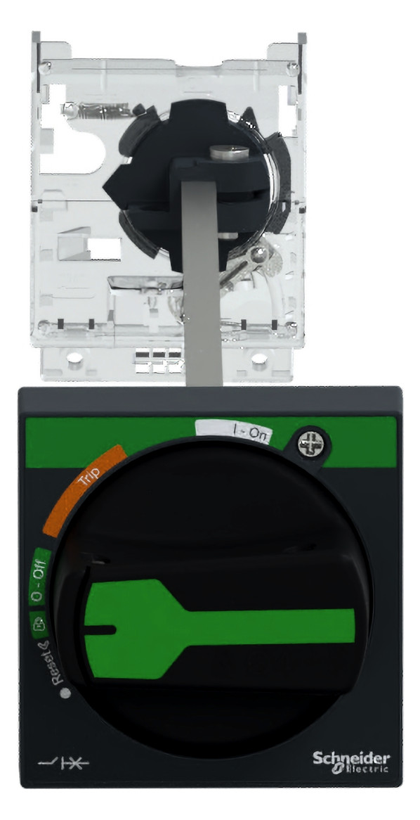 Drehantrieb abschl Achsverläng Verriegelung Mit Achsverlängerung