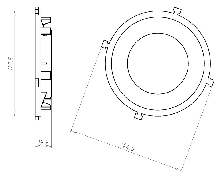 Frontteil HaloX Zubehör
