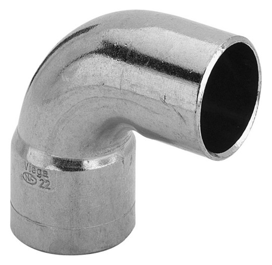 Winkel 90° I/A d22 Kupfer / blank 100933 - Neuberg S.A.