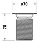 Duravit Geruchsverschluss Architec Dry für Urinal Architec Dry