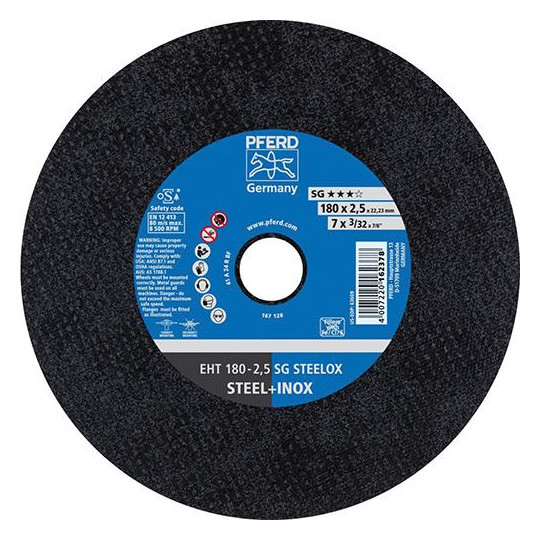 PFERD-Trennscheiben SG STEELOX - 178x1,6mm, gerade