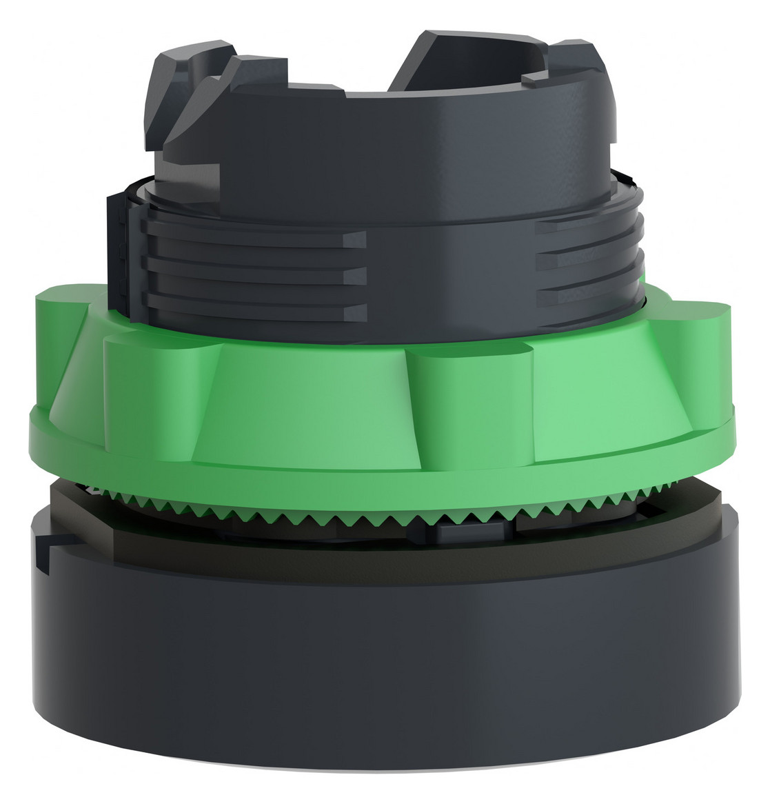 Drucktaster Front 1f o.tastenpl Ø22mm rnd IP66 Tastend