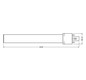Ledvance DULUX LED S11 EM & AC MAINS V 