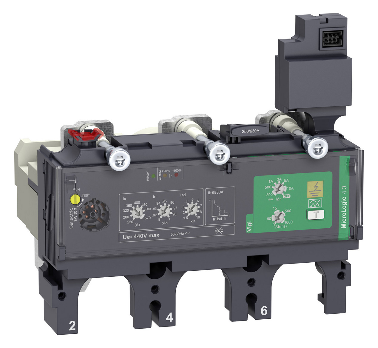 Auslösesystem 400A 3p verzög 160-400A