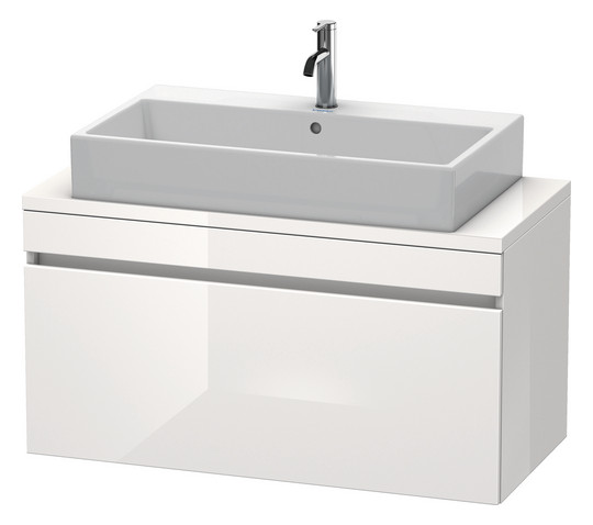 Duravit Waschtisch-Unterschrank Compact DuraStyle 100 x 47,8 cm, Eiche natur, für Konsole, 1 Auszug