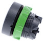 Drucktaster Front 1f sw Ø22mm rnd IP66 Tastend