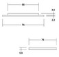 LED-Einbaustrahler 2,6W 3000K 180lm Konv ni mt 1LED Alu IP20 Ø/EB56mm