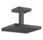 hansgrohe Kopfbrause Axor Starck mit Deckenanschluss, 240x240mm, 1jet, brushed black chrome