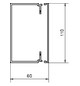 Leitungsführungskanal Kst 60x110x2000mm ver-ws LF-K unbeh hfr 5460qmm RAL9016