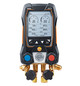 Testo Vakuumset Testo 557s smarte digitale Monteurhilfe mit kabellosem Vakuum-& Zangen-Temperaturfühler & 4er-Füllschlauchsatz - More 3