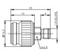 Koax-Kupplung TNC Stecker/Buchse 50Ohm ger