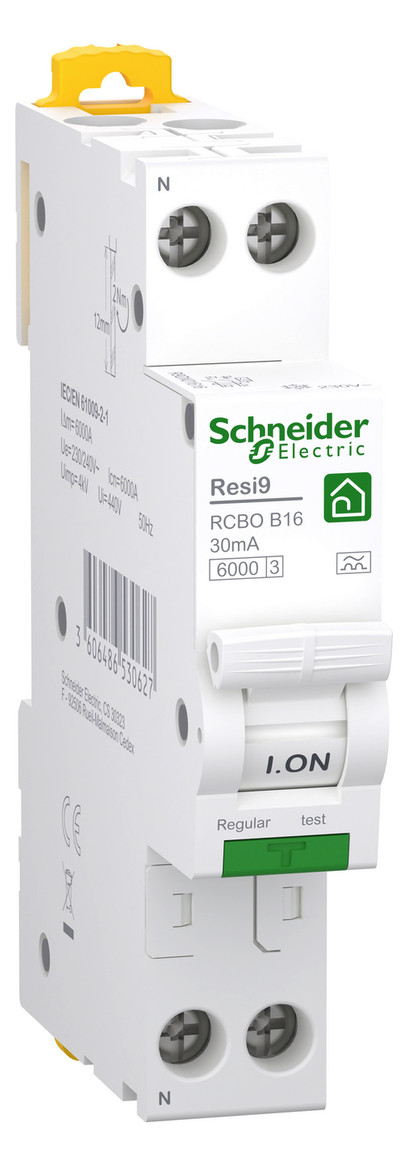 FI/LS-Schutzschalter B16 1p+N 0,03A A 6kA 1TE 1p 230V