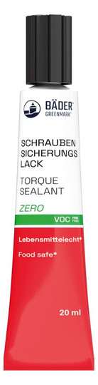BÄDER-Schraubensicherungslack Zero, blau - 20ml