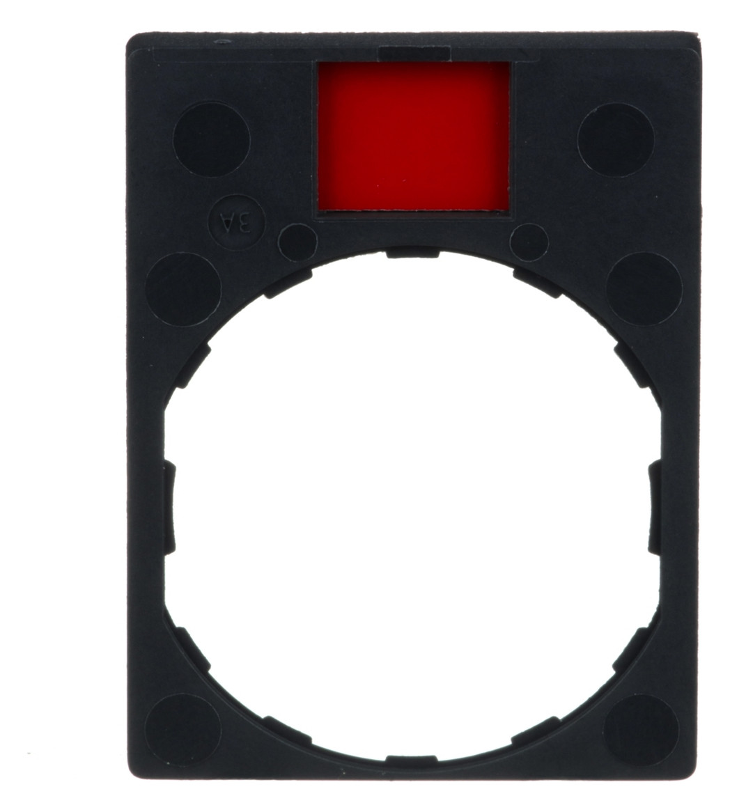 Bezeichnungsschild sw rechteck START deutsch Bez.Schild 30x41mm