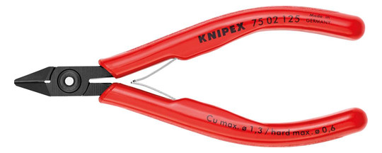 KNIPEX-Elektronik-Seitenschneider 7502 - 125 mm