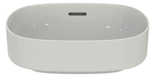 Ideal-Standard Waschtisch Linda-X ohne Hahnloch, mit Überlauf, 45x38x15,5cm, weiß Ideal Plus