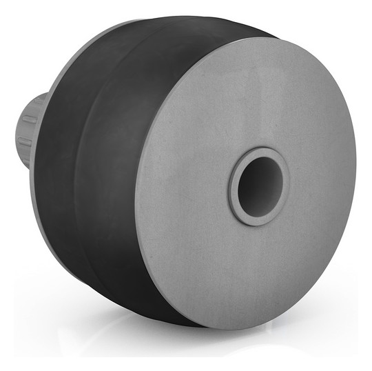Crassus Schnellverschlussstopfen CSV 50, 37-54 mm, Länge 100 mm, EPDM/PVC
