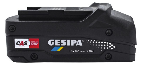 GESIPA-Akku-Pack CAS Li-Ion - 18V, 2,0Ah