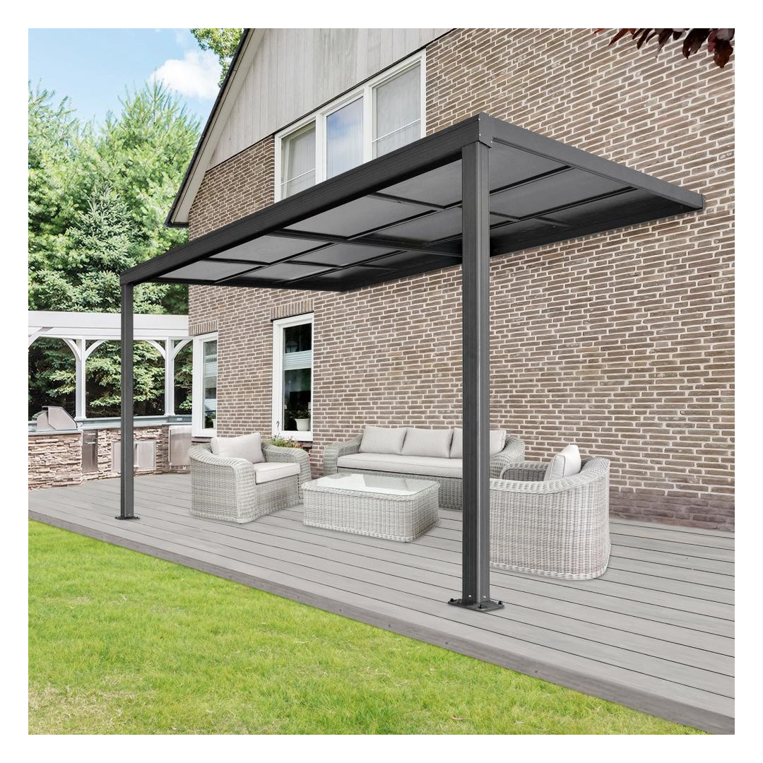 Bild Terrassenüberdachung Air2 Pfosten400 x 3 00 x 200/2 54 cm - floraworld-0