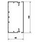 Leitungsführungskanal Kst 60x150x2000mm ver-ws LF-K unbeh hfr 7122qmm RAL9016