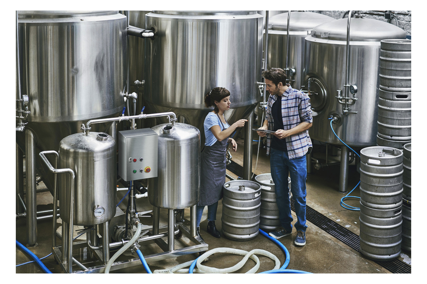 Wandschrank VA IP66 B400xH600xT200mm Scotch Brite