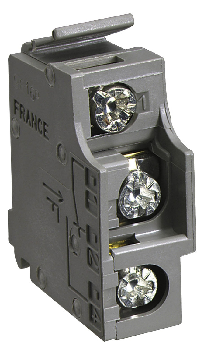 Hilfsschalterblock 1S 1Ö 5A/AC Schraub 1W