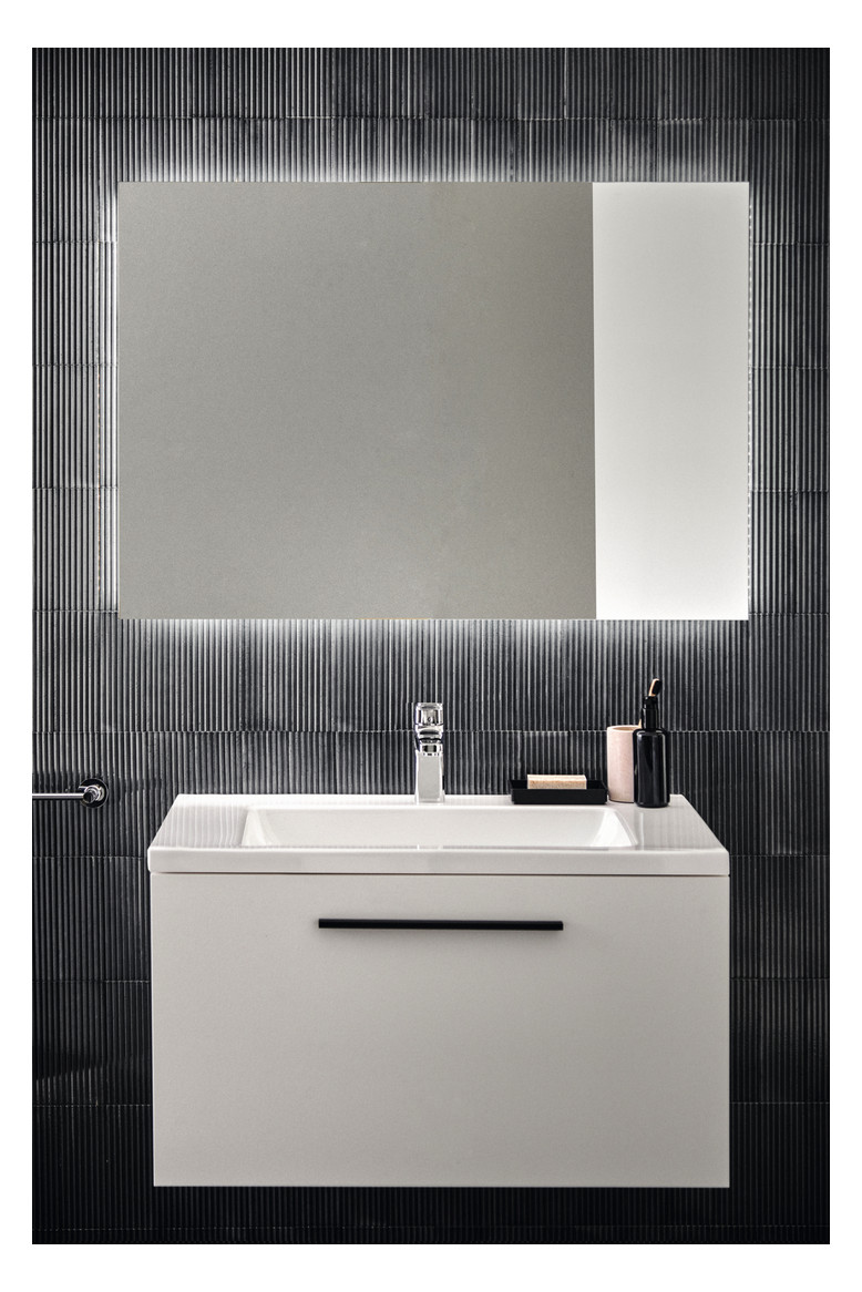Ideal-Standard Möbel-Waschtisch i.life B 81x51x18cm, mit Hahnloch/Überlauf, weiß Ideal-Standard Möbel-Waschtisch i.life B 81x51x18cm, mit Hahnloch/Überlauf, weiß
