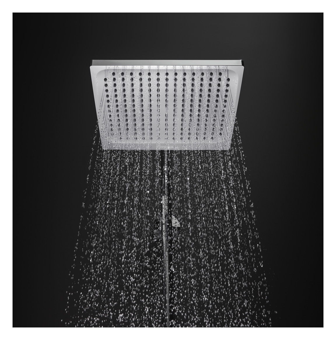 hansgrohe Showerpipe Crometta E mit Thermostat, 1jet, 15 l/min, chrom